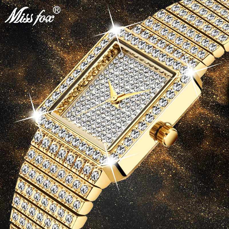 Jewelry Diamond Watches - MISSFOX Diamond Watch For Women Luxury