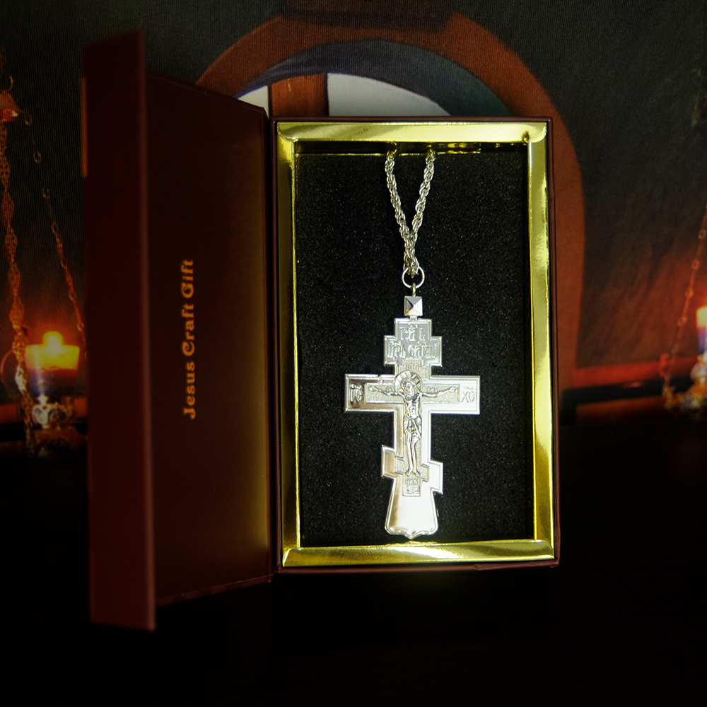 Jewelry & Watches Vitopoulos - New Orthodox Cross Necklace Pendant 3D