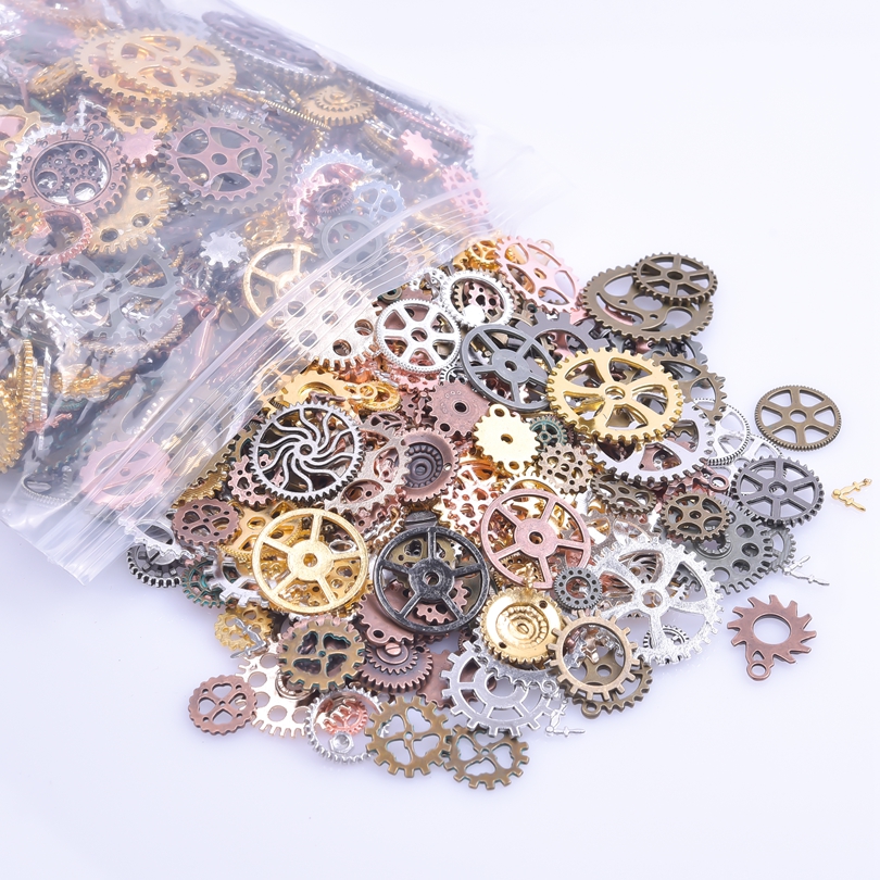 Jewelry Making Watches - Vintage Random Punk Clock Gear Watch