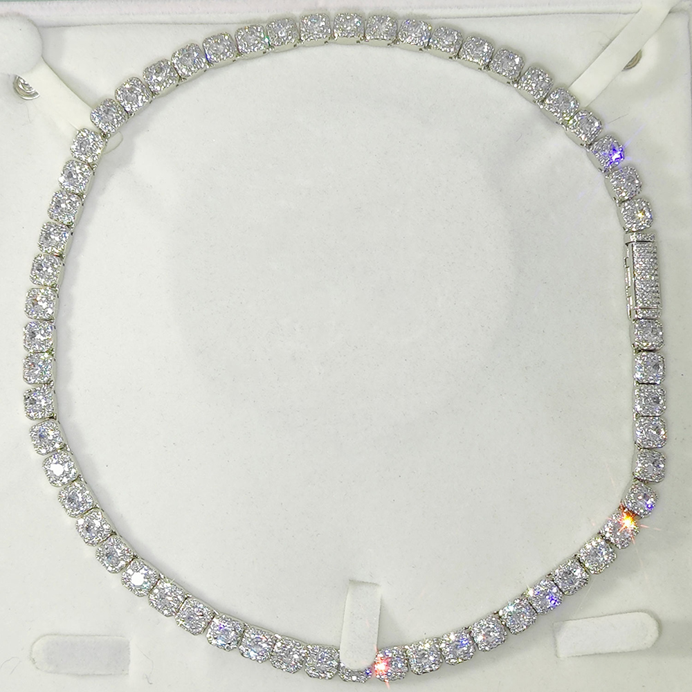 Tennis Bracelet Cubic - Luxury 7mm Iced Out Cubic Zirconia