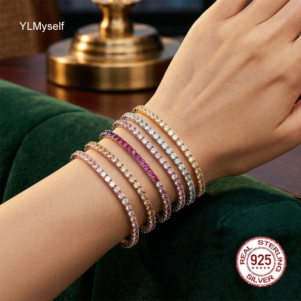 Solid Silver Fine Jewelry Chai – Tennis Bracelet Cubic recenzja i cena