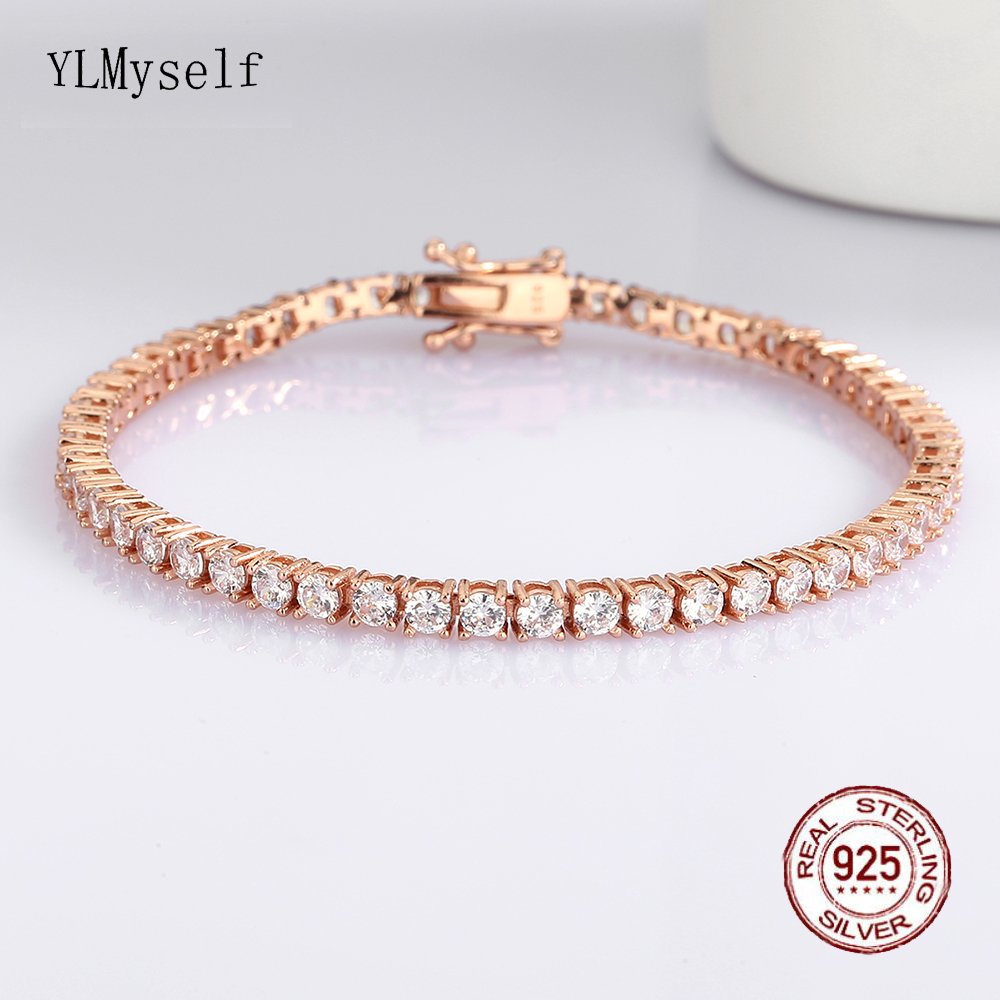 Solid Silver Fine Jewelry Chai – Tennis Bracelet Cubic recenzja i cena