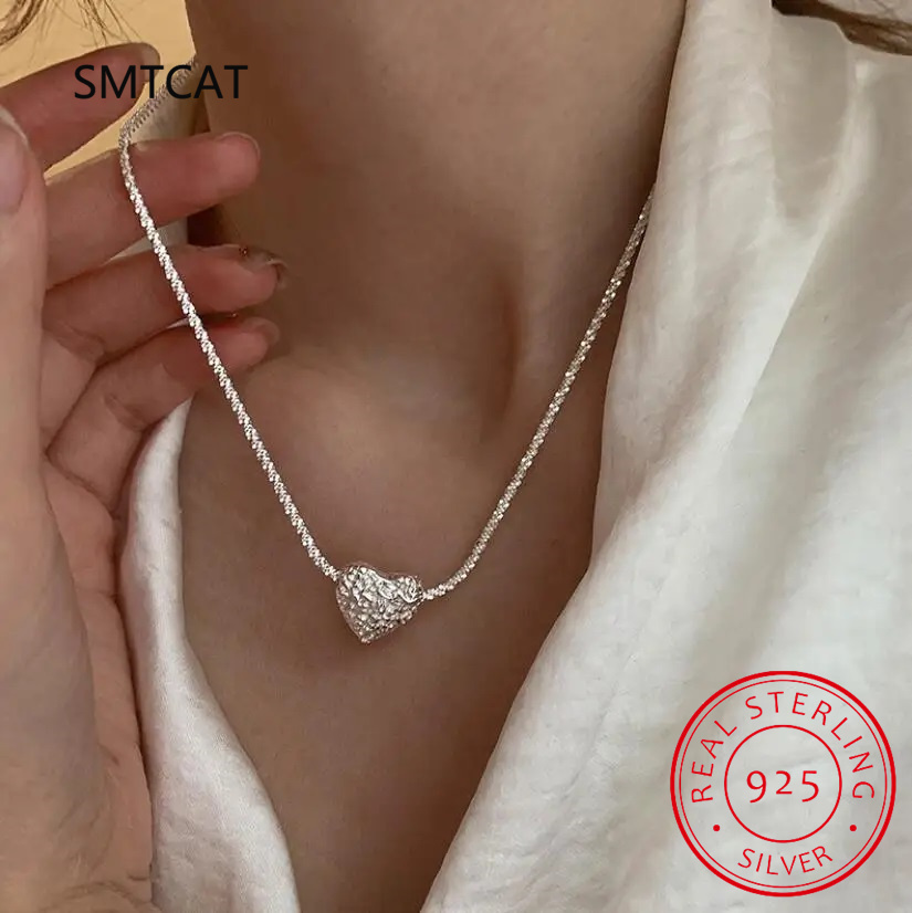 New Arrived S925 Sterling Silv – Crystal Choker Necklace recenzja i cena