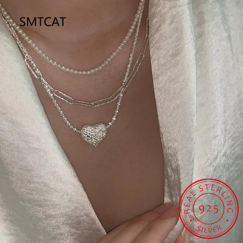New Arrived S925 Sterling Silv – Crystal Choker Necklace recenzja i cena