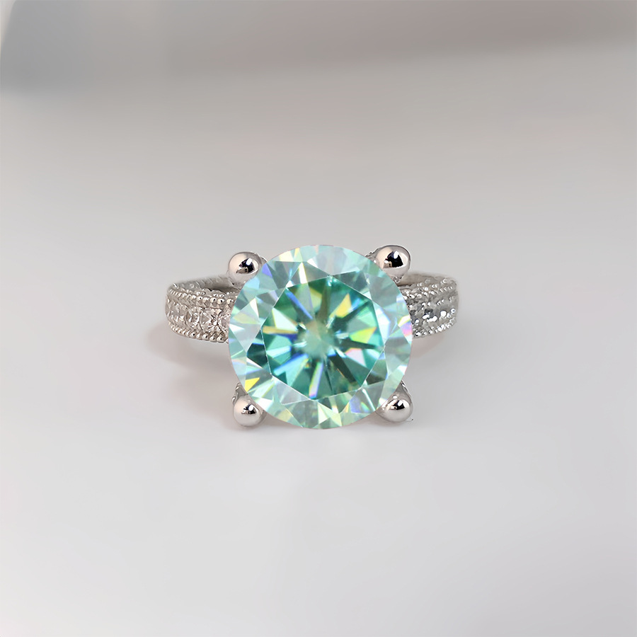 5 Carat Real Moissanite Diamon – Moissanite Ring recenzja i cena