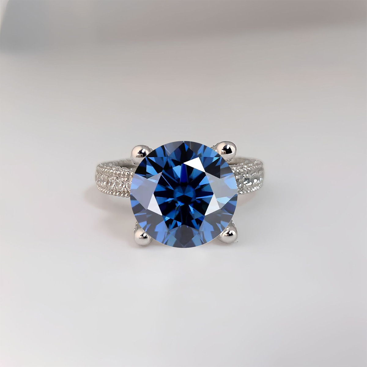 5 Carat Real Moissanite Diamon – Moissanite Ring recenzja i cena
