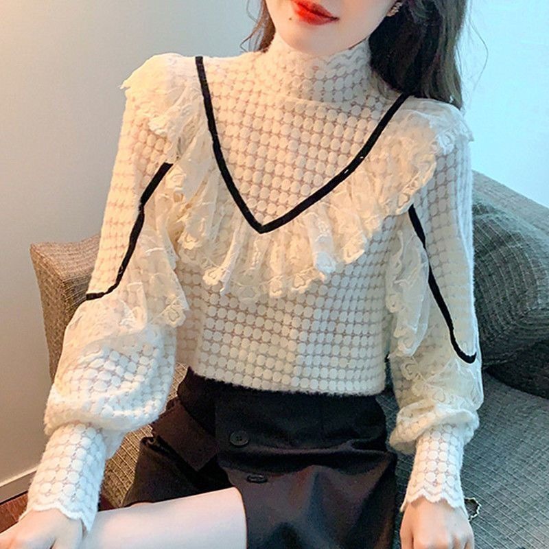 Fleece Lined High Neck Ruffle  – S&S Watches & Jewelry Ho Chi Minh recenzja i cena