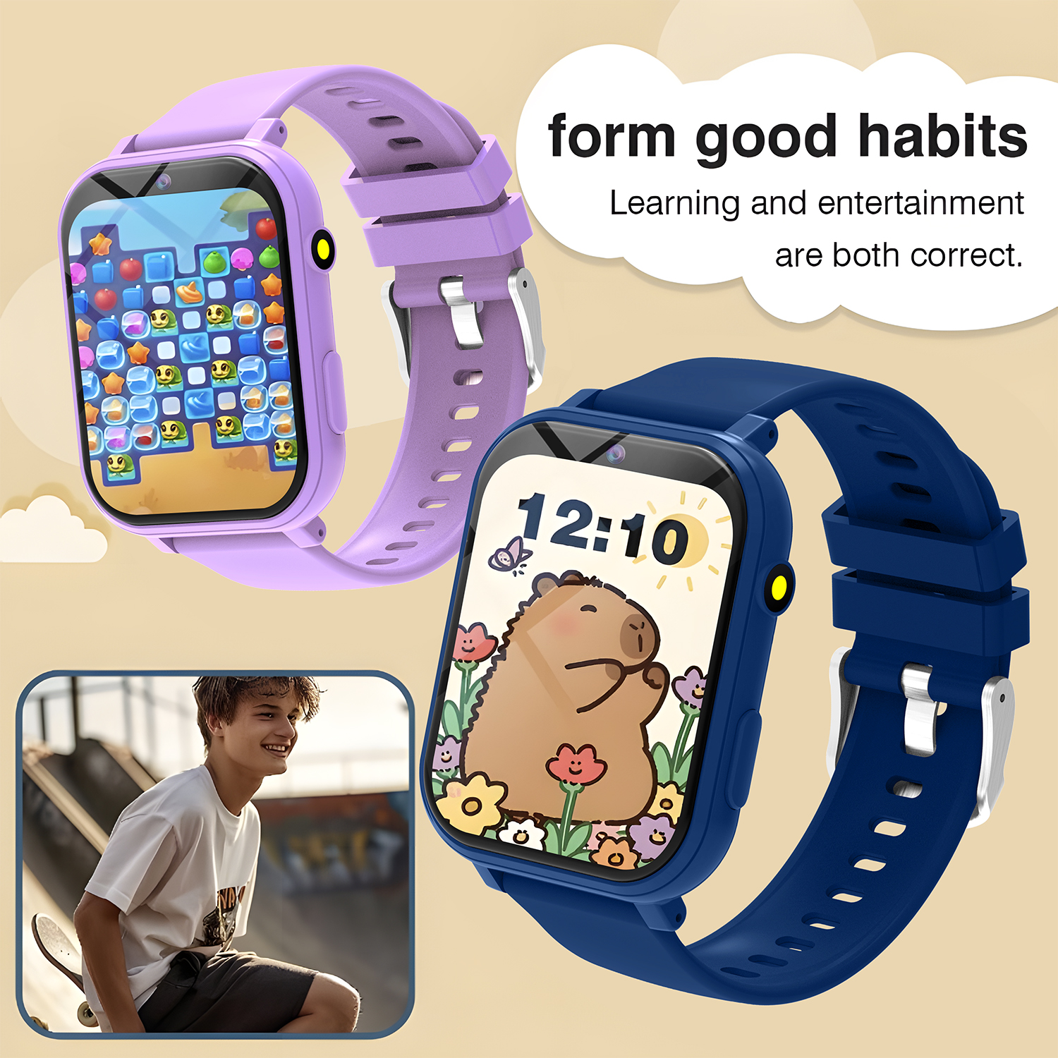 Kids Smart Watch Games Camera  – Moments Watches & Jewelry Burlington Reviews recenzja i cena