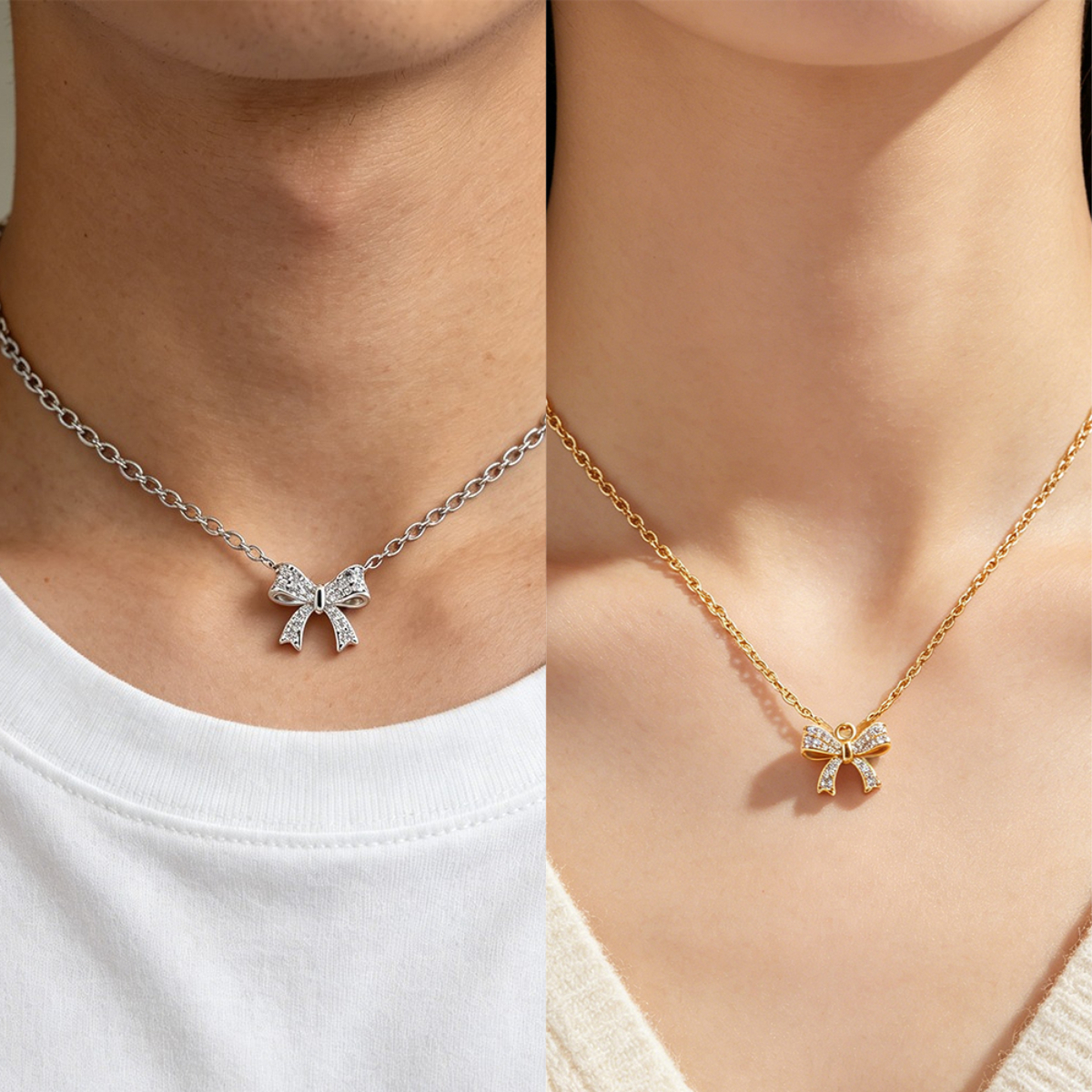 Bow Pendant Necklace with High – Eve Jewelry & Watches Distribuidor Oficial Rolex recenzja i cena