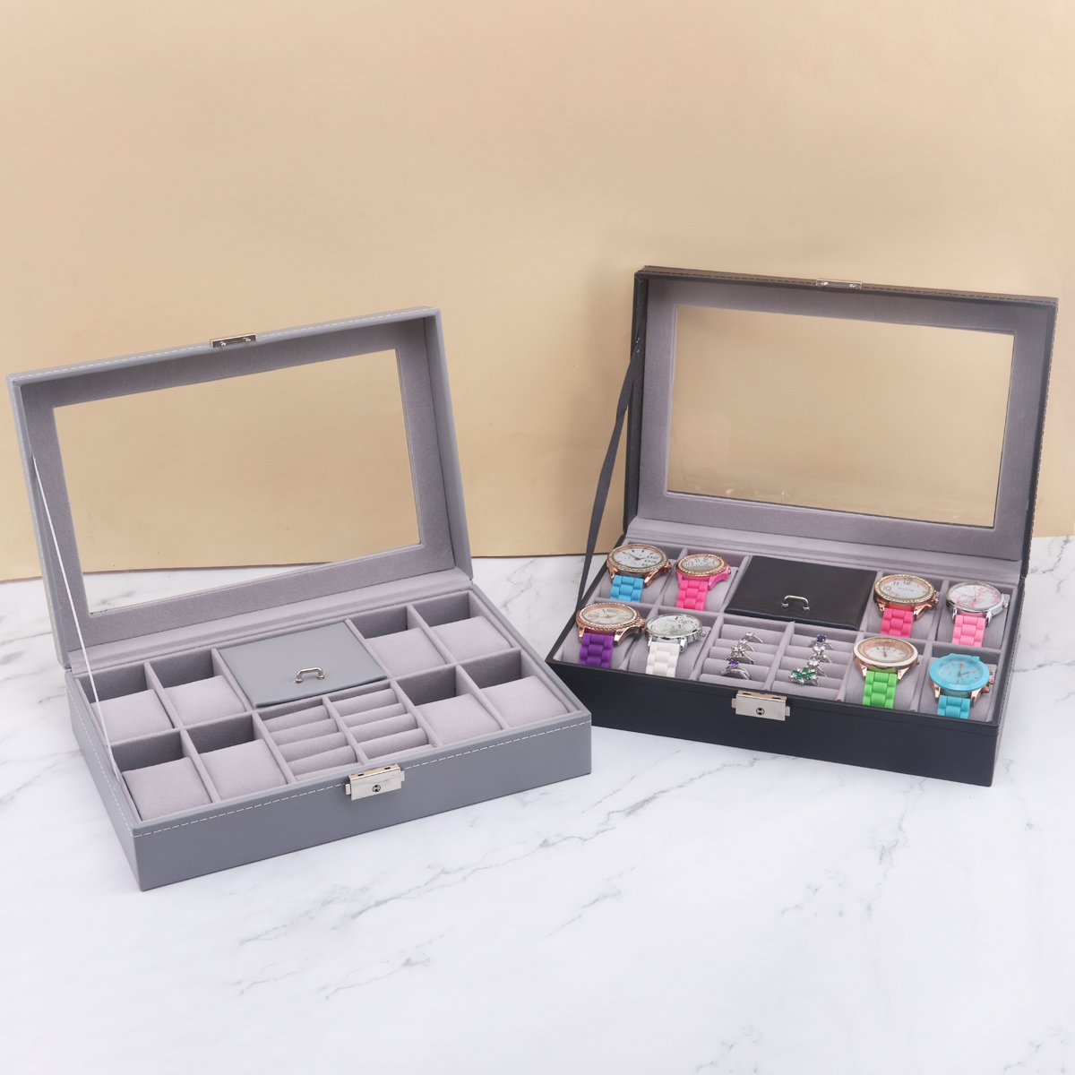 8-grid light luxury watch and  – Jewelry Box That Holds Watches recenzja i cena