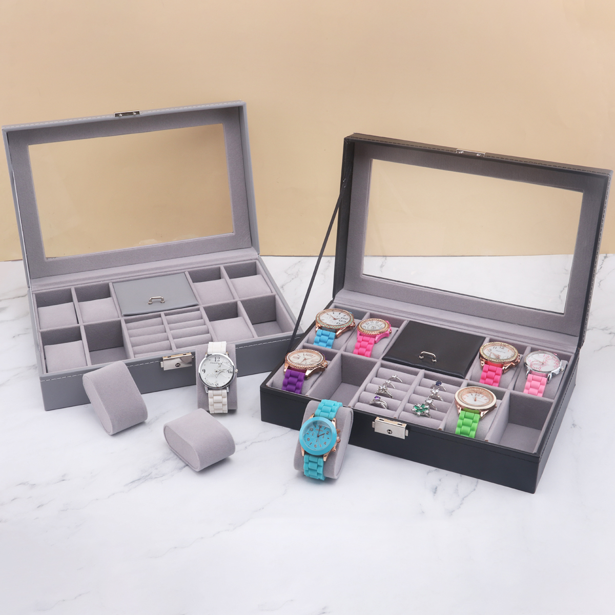 8-grid light luxury watch and  – Jewelry Box That Holds Watches recenzja i cena