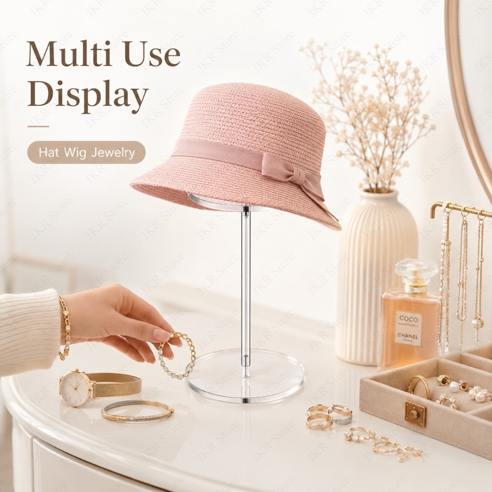 Acrylic 30CM Hat Display Stand – Jewelry And Watches Store recenzja i cena