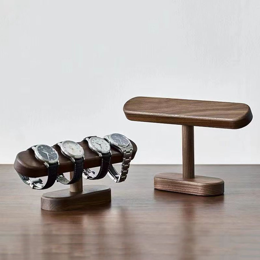 Creative Solid Walnut Wood Jew – Jewelry And Watches Store recenzja i cena