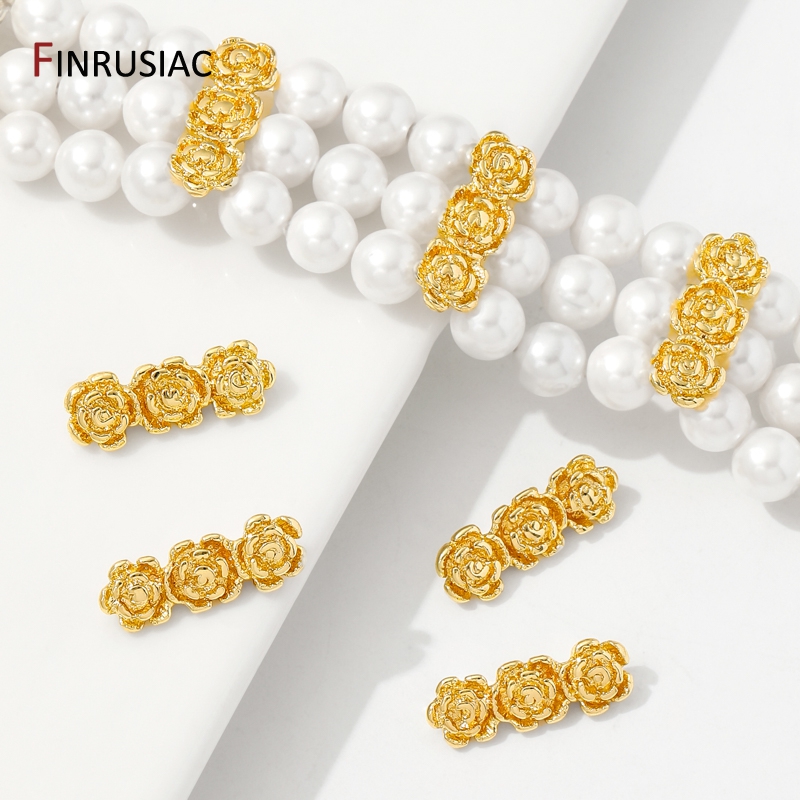 18K Gold Plated Brass Rose Flo – Rose Gold Bracelet recenzja i cena