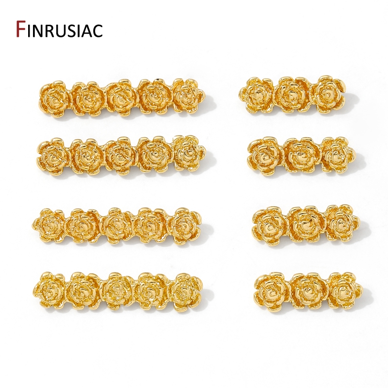 18K Gold Plated Brass Rose Flo – Rose Gold Bracelet recenzja i cena