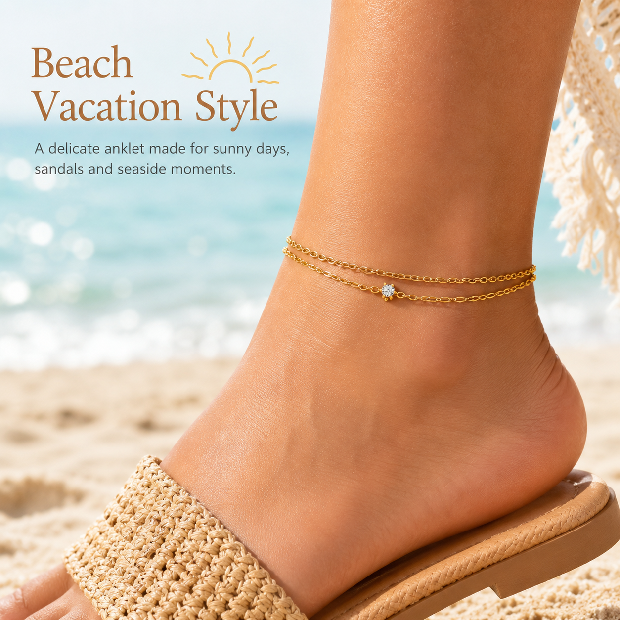 Waterproof Layered Anklet Brac – Jc Jewelry & Watches Reviews recenzja i cena