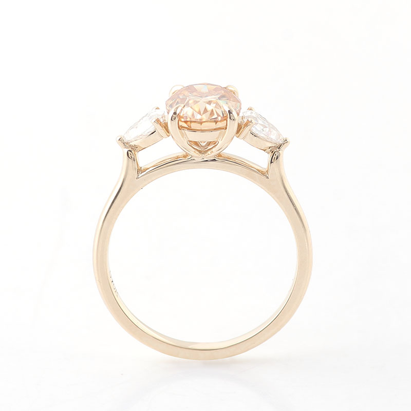 Provence 10K Yellow Gold Three – Moissanite Ring recenzja i cena
