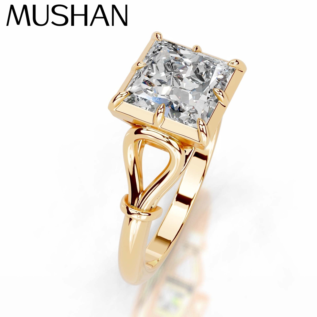 MUSHAN Custom Jewelry 925 Ster – Moissanite Ring recenzja i cena