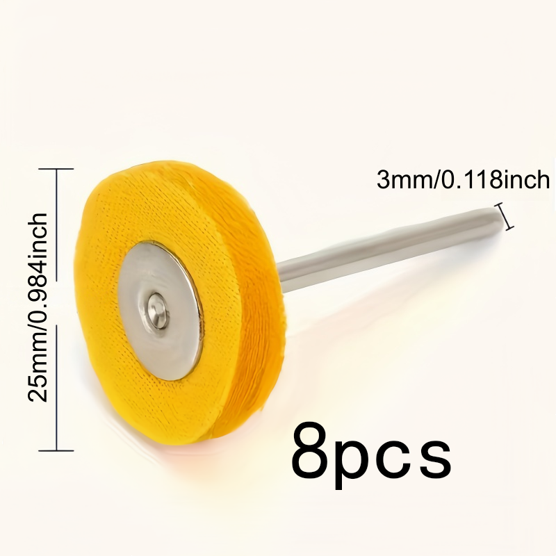 8Pcs 3mm Yellow Polishing Clot – Jewelry Watches & Accessories recenzja i cena