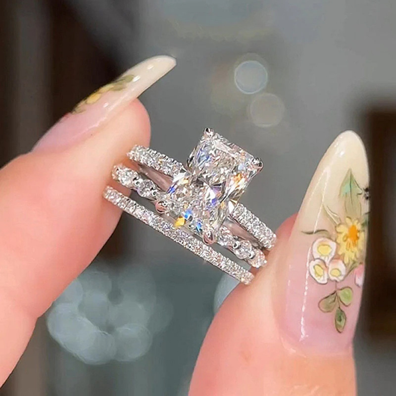 Gold Plated Coppers925Sterling – Moissanite Ring recenzja i cena