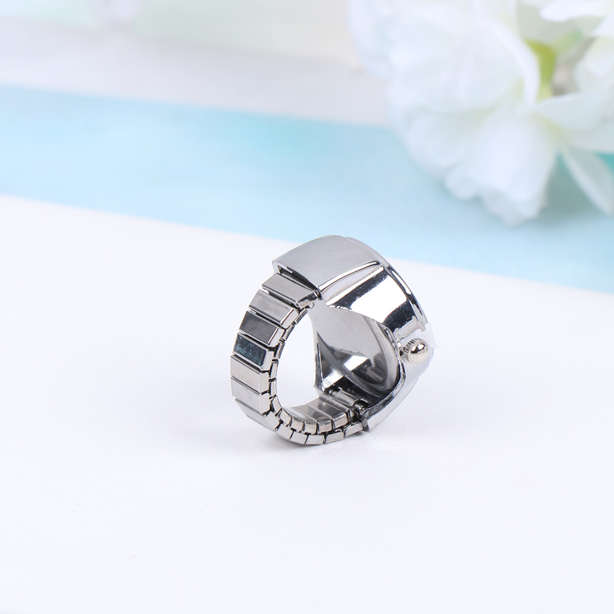 2Pcs Ring Watches for Girls an – Luxury Time Watches Jewelry Gold recenzja i cena