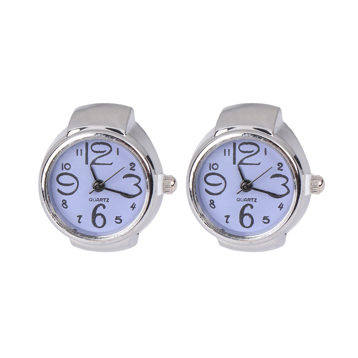 2Pcs Ring Watches for Girls an – Luxury Time Watches Jewelry Gold recenzja i cena