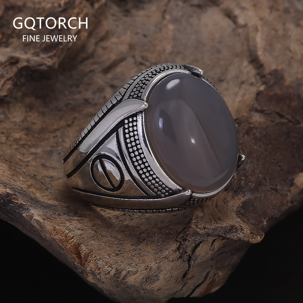 S925 Sterling Silver Agate Sig – Mens Signet Ring recenzja i cena