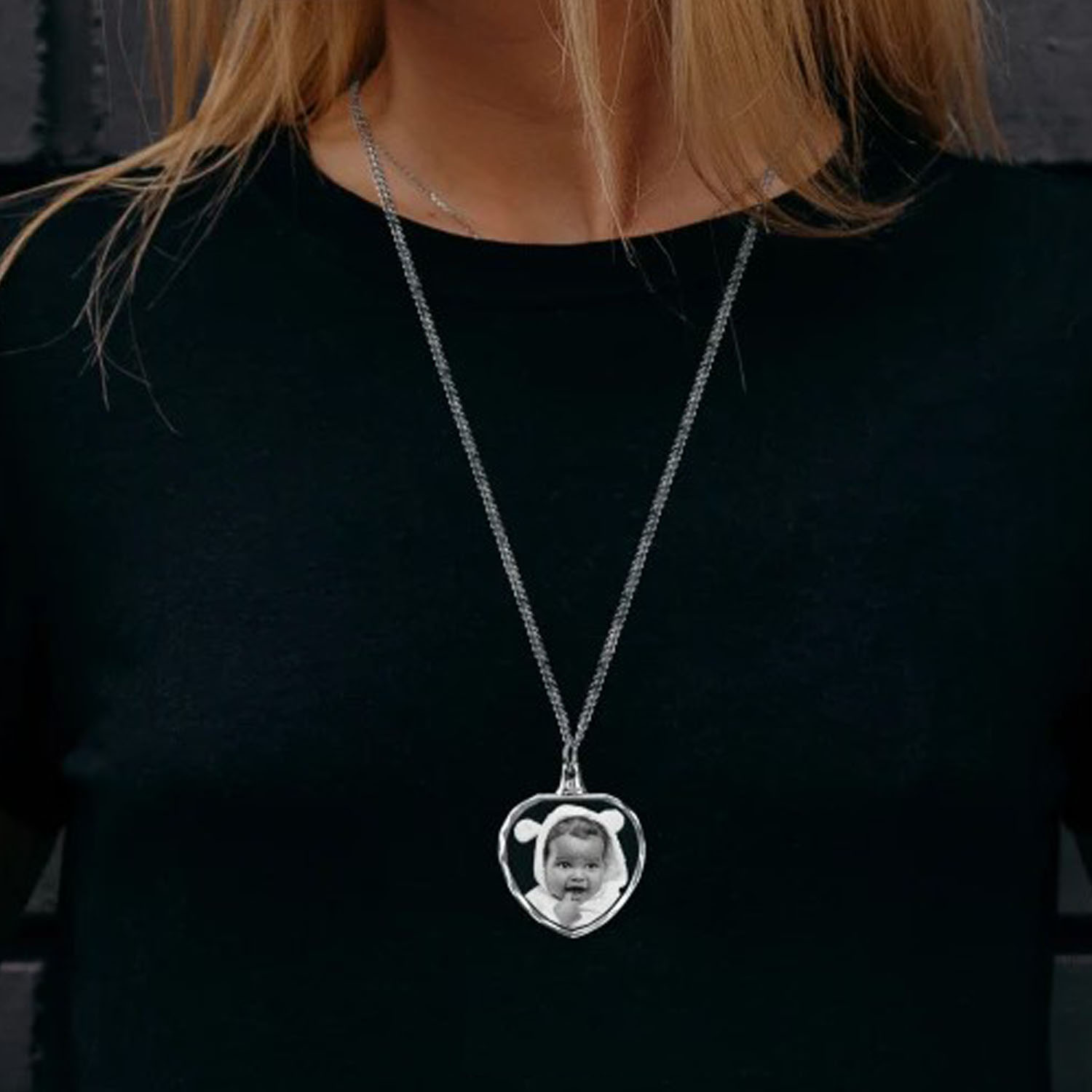 Personalized Photo Necklace Cr – Crystal Choker Necklace recenzja i cena