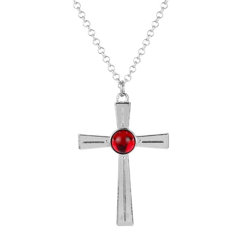 Anime Rosario And Vampire Red  – Crystal Choker Necklace recenzja i cena