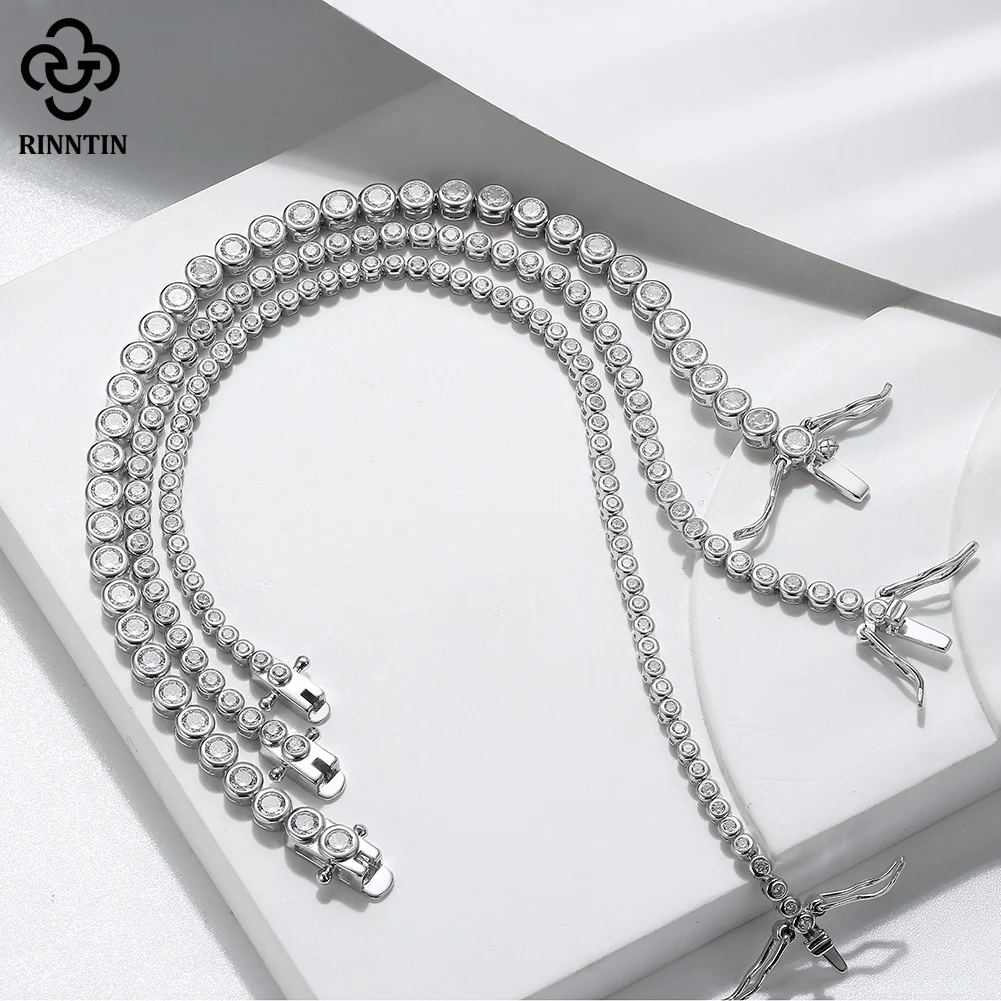 Rinntin Shiny Tennis Bracelet  – Tennis Bracelet Cubic recenzja i cena