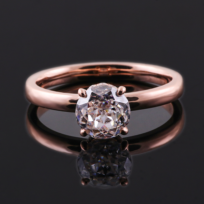 Provence 925 Silver Solitaire  – Moissanite Ring recenzja i cena