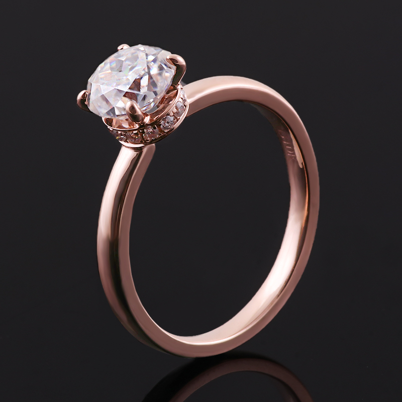 Provence 925 Silver Solitaire  – Moissanite Ring recenzja i cena
