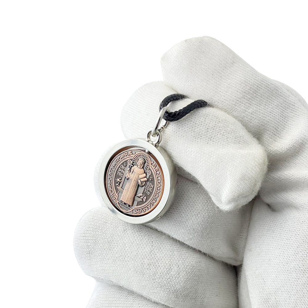 New St Benedict Medal Necklace – Jewelry & Watches Vitopoulos recenzja i cena