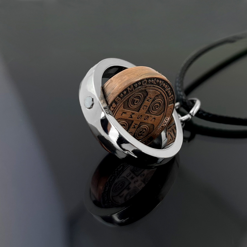 New St Benedict Medal Necklace – Jewelry & Watches Vitopoulos recenzja i cena