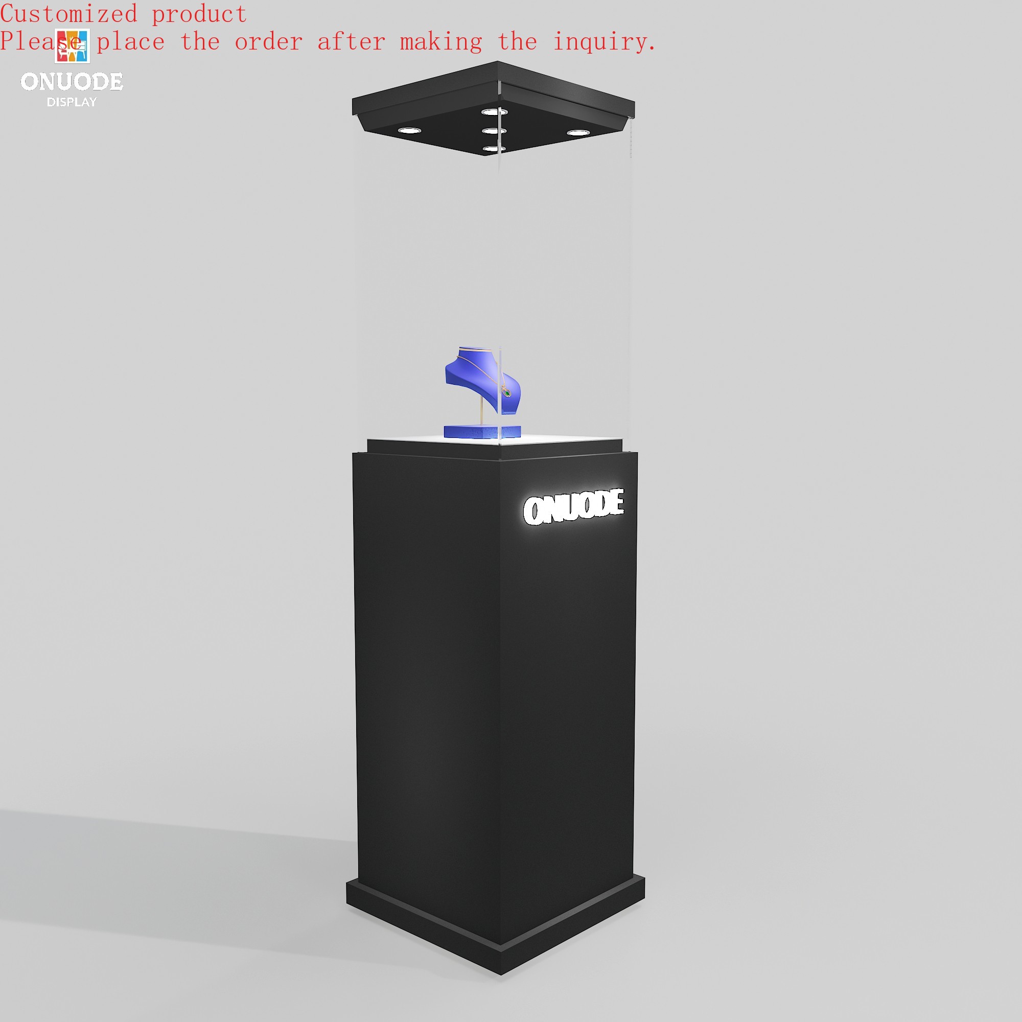 Custom.New Style Glass Display – Jewelry And Watches Store recenzja i cena