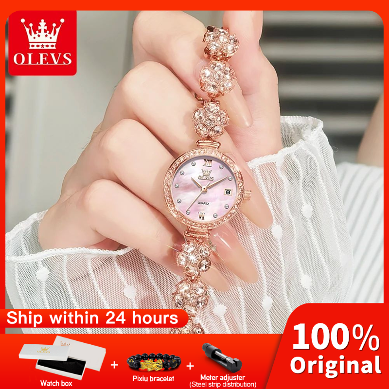 OLEVS Watches New 5638 Woman W – Jewelry Diamond Watches recenzja i cena