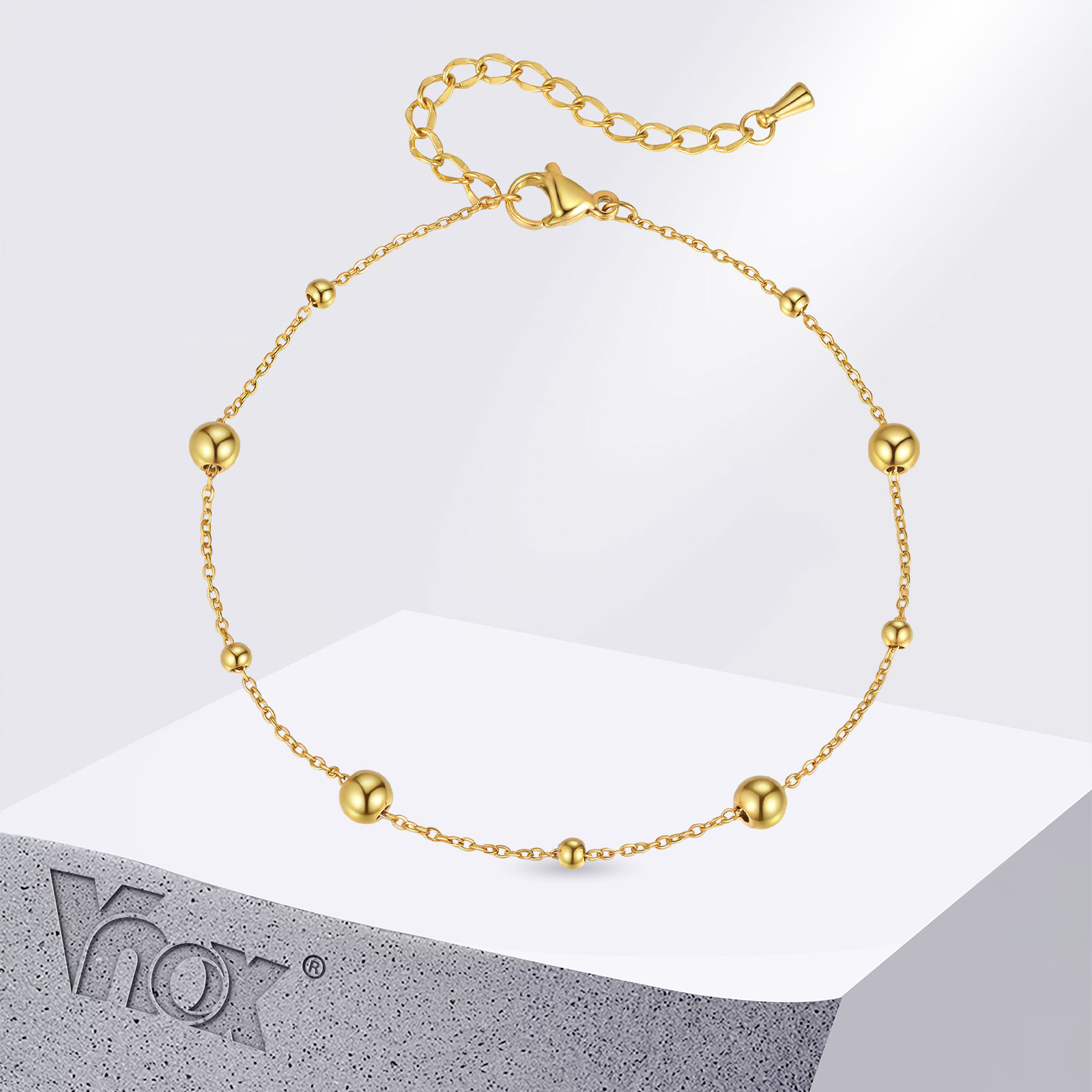 Vnox Stainless Steel Small Bea – Jc Jewelry & Watches Reviews recenzja i cena