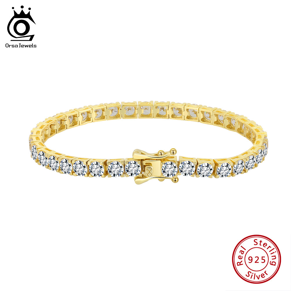 ORSA JEWELS 2mm 3mm 4mm 5A Cub – Tennis Bracelet Cubic recenzja i cena
