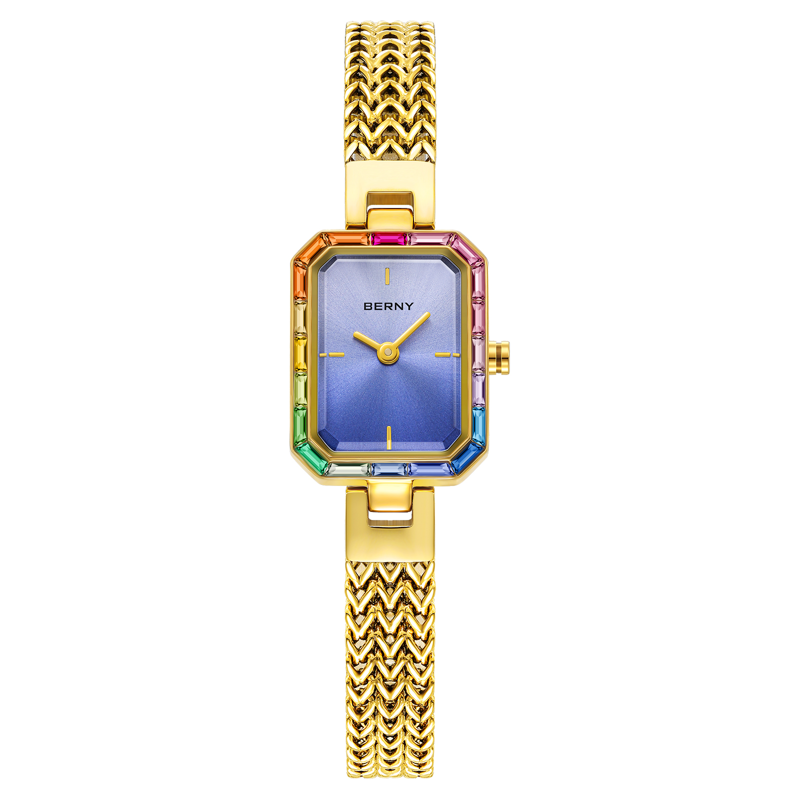 BERNY Women's Gold Watch Quart – Luxury Time Watches Jewelry Gold recenzja i cena