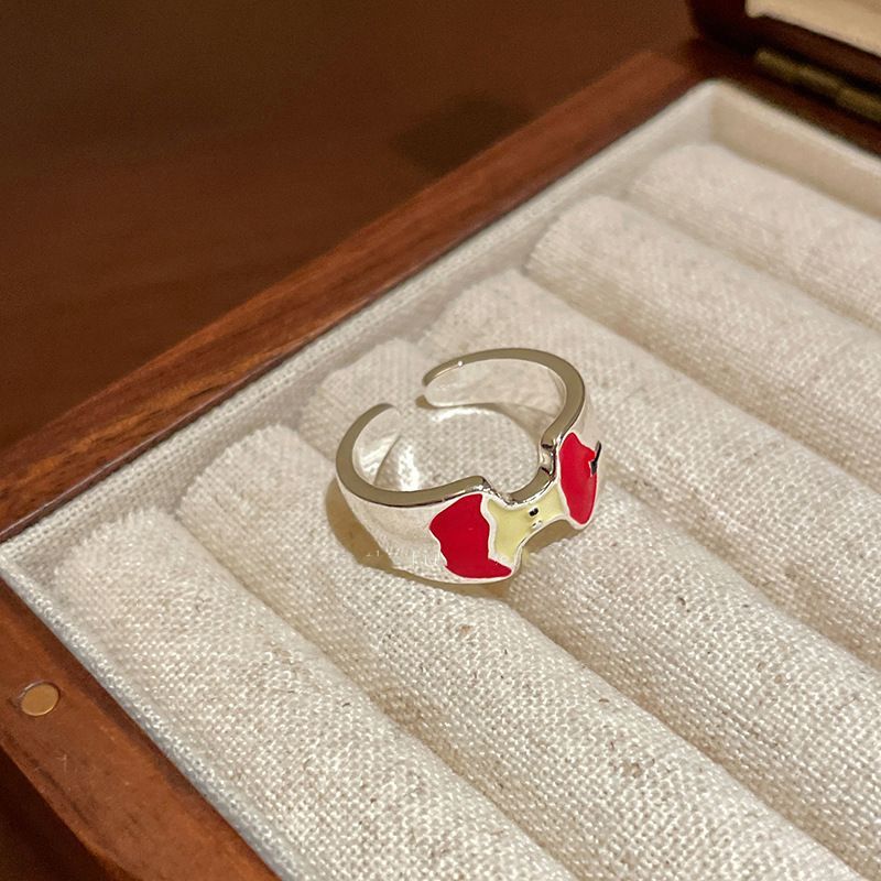 Christmas Apple Ring Red Cute  – Eve Jewelry & Watches Distribuidor Oficial Rolex recenzja i cena