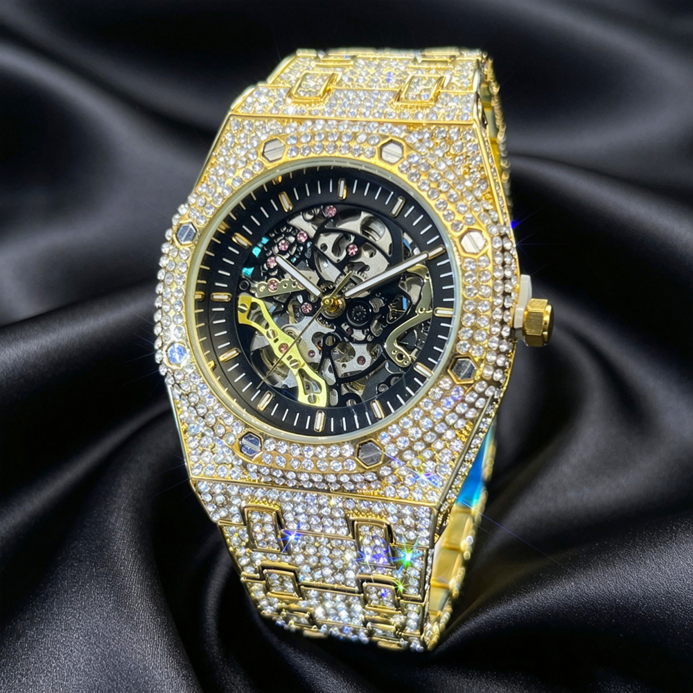 Missfox Luxury Hollow Mechanic – Jewelry Watches For Sale recenzja i cena