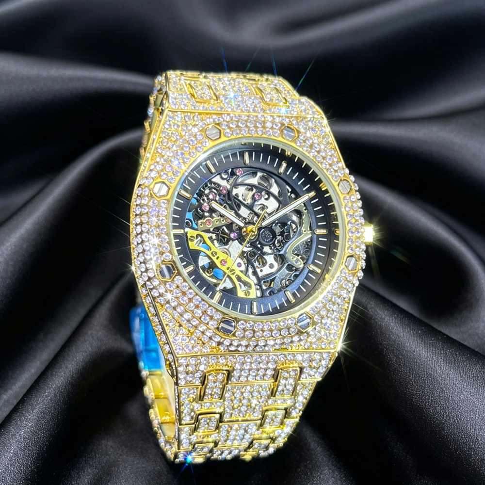 Missfox Luxury Hollow Mechanic – Jewelry Watches For Sale recenzja i cena