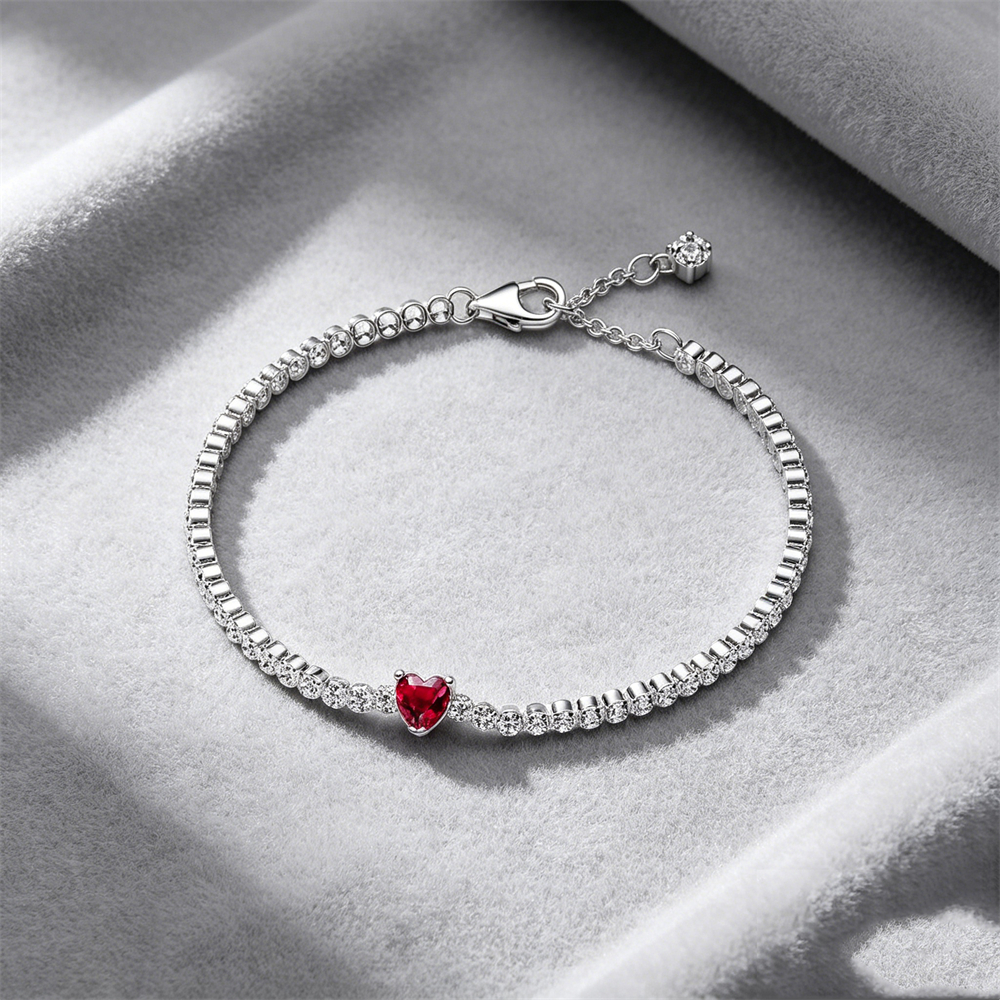 S925 Sterling Silver Zircon Br – Tennis Bracelet Cubic recenzja i cena