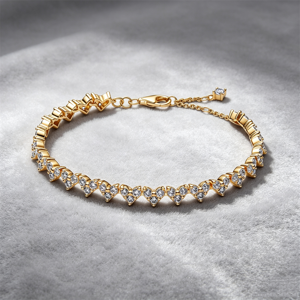 S925 Sterling Silver Zircon Br – Tennis Bracelet Cubic recenzja i cena