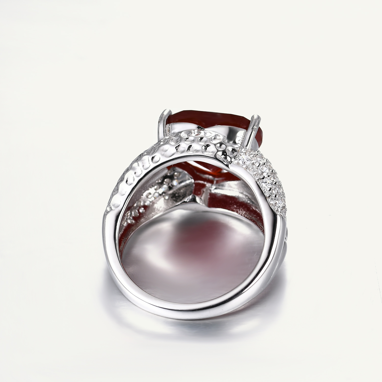 GEM'S BALLET 925 Sterling Silv – Mens Signet Ring recenzja i cena