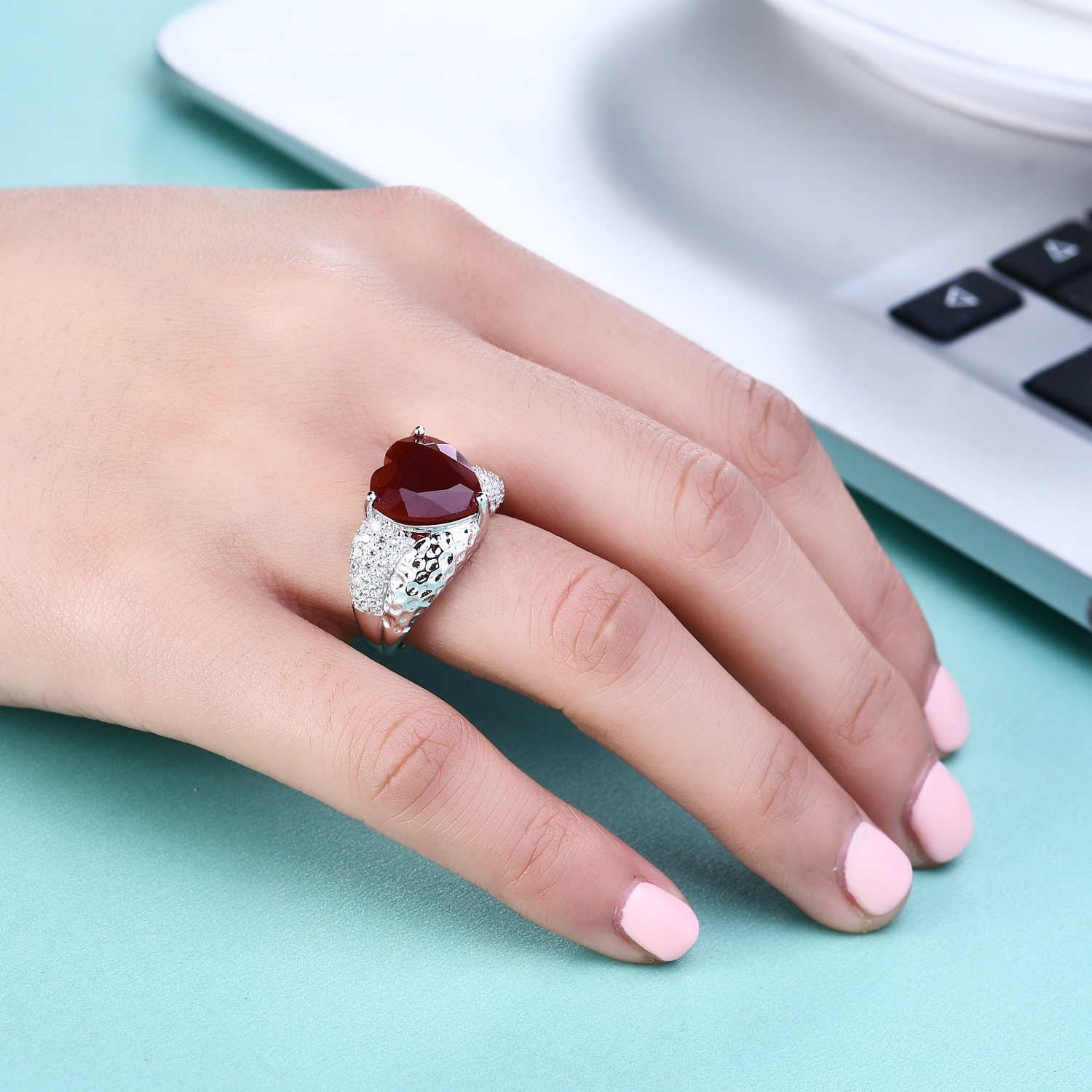 GEM'S BALLET 925 Sterling Silv – Mens Signet Ring recenzja i cena
