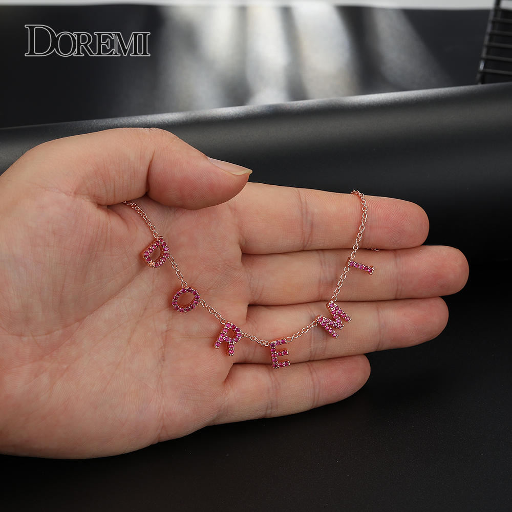 DOREMI 9mm Personalized Custom – Crystal Choker Necklace recenzja i cena