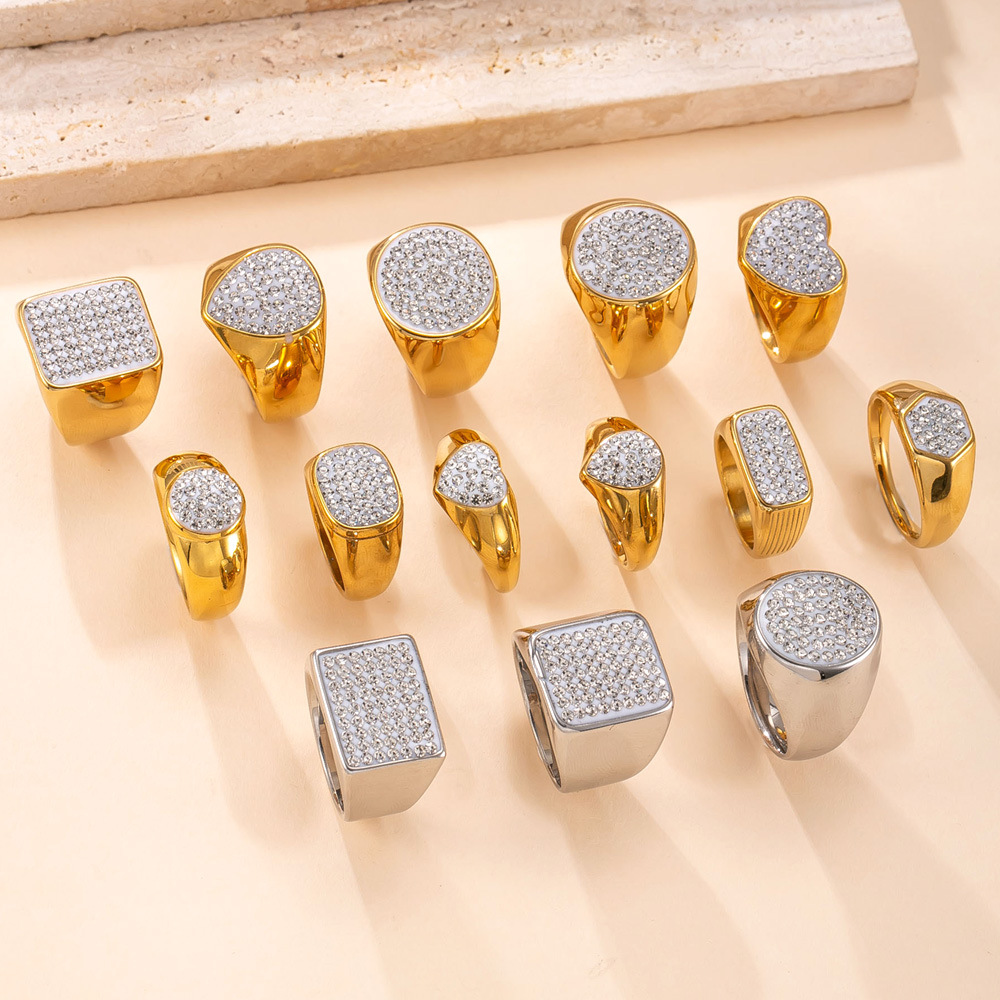 Luxury 316L Stainless Steel Fo – Moissanite Ring recenzja i cena