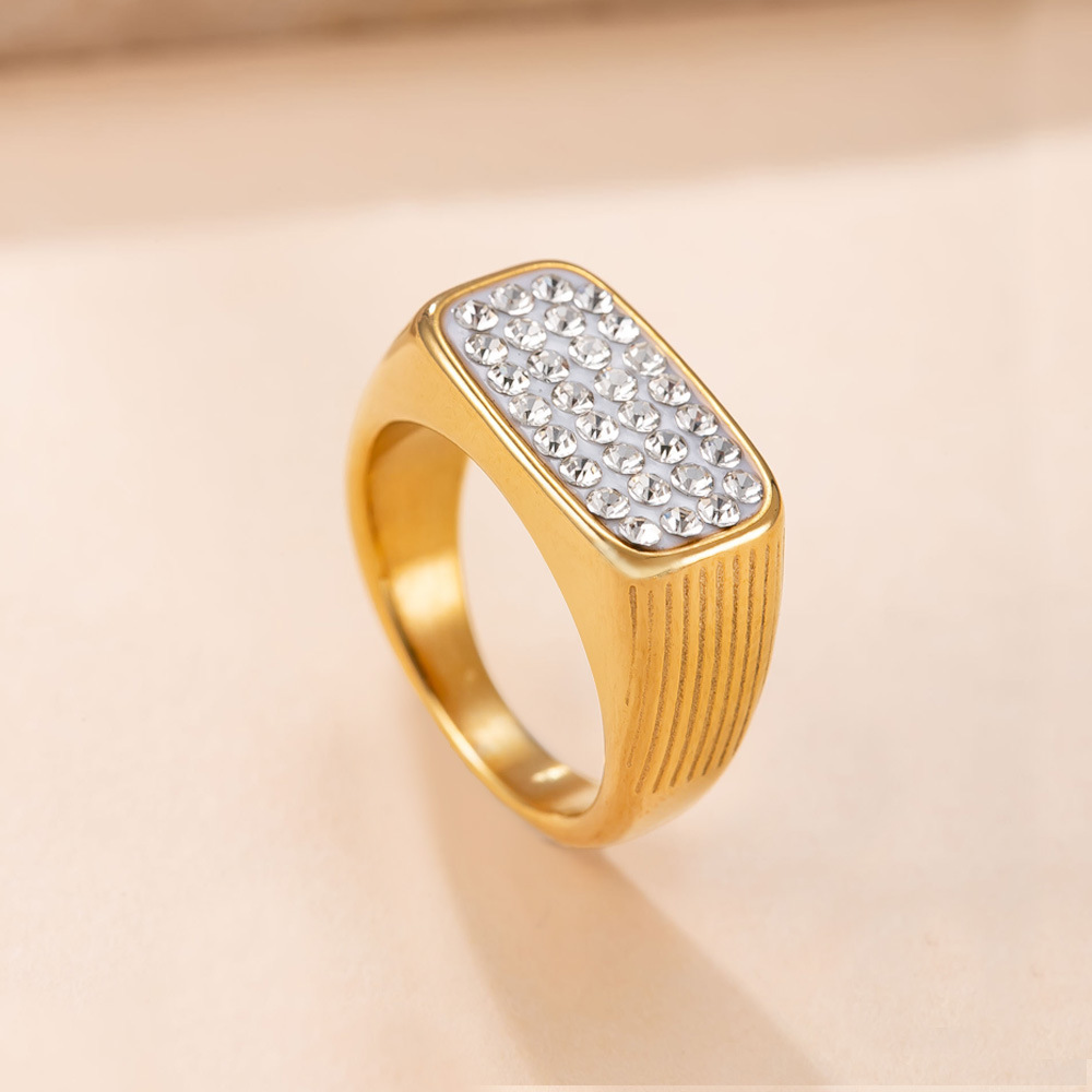 Luxury 316L Stainless Steel Fo – Moissanite Ring recenzja i cena