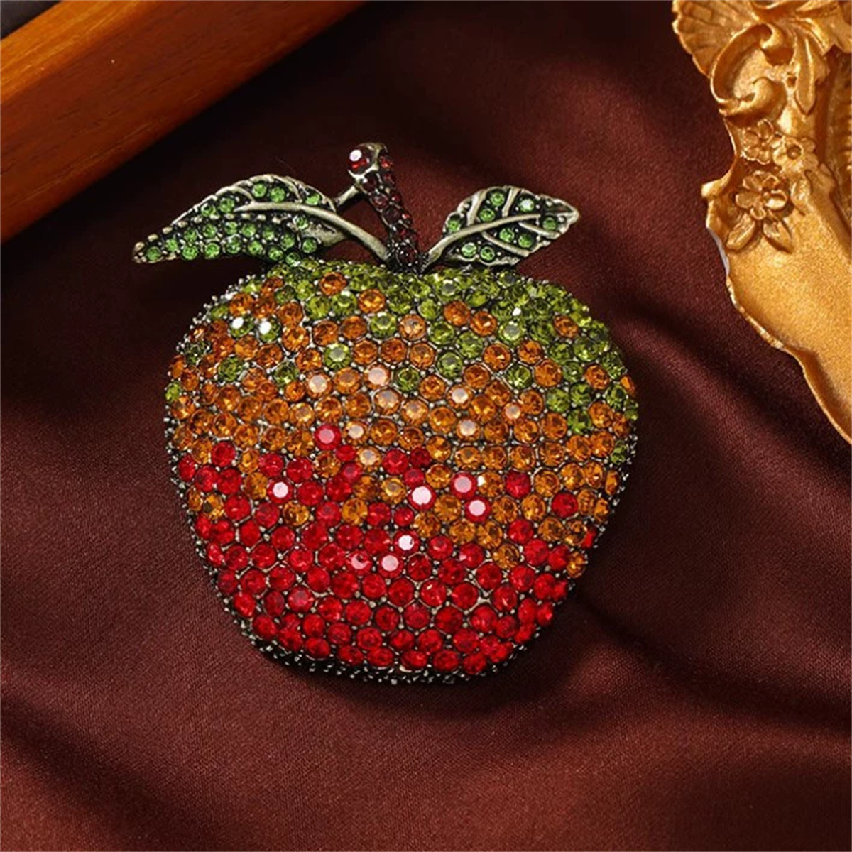 Literary Retro Apple Brooch Ha – Eve Jewelry & Watches Distribuidor Oficial Rolex recenzja i cena